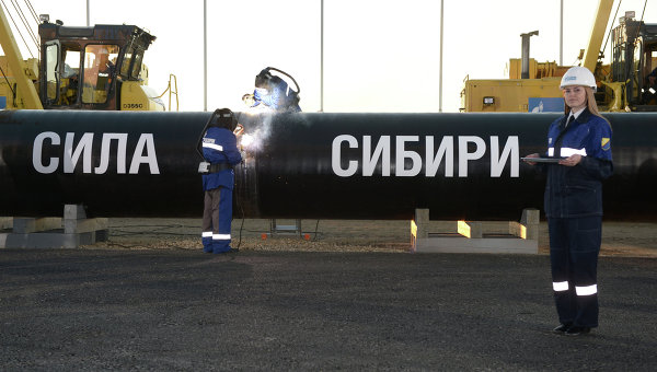 The Construction of China-Russia Gas Pipe Was Begun The Construction of China-Russia Gas Pipe Was Begun