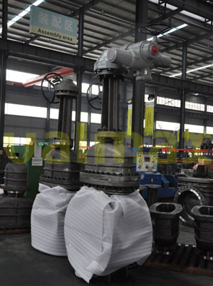Actuator Gate Valve, Flange End, 150LB, ASME B16.5
