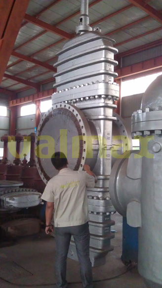 API 6D Through Conduit Slab Gate valve, Diversion Hole