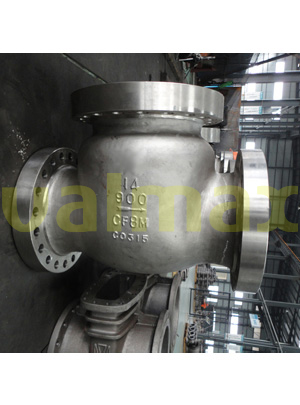 ASTM A351 CF8M Check Valves, BS 1868, RF flange, 900 LB