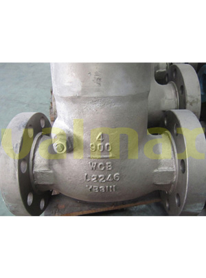 BS 1868 Cast Steel Check Valves, RF Flange end, 900 LB
