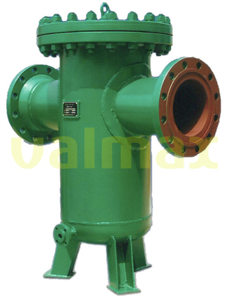 RF Flanged A216 WCB Basket Strainer, SS 304 Screen
