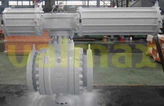 API 6D Hydraulic Actuated Ball Valves, Trunnion Mounted