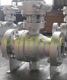 API 6D Cast Steel Trunnion Mounted Ball Valves 1500 LB